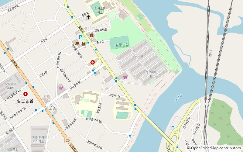 cheong gu mall miryang location map