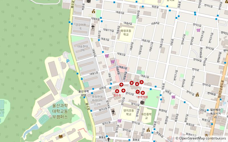 daesong market ulsan location map