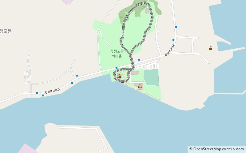Jangsaengpo Whale Museum location map