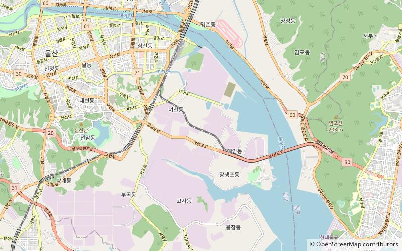 yaeum jangsaengpo dong ulsan location map