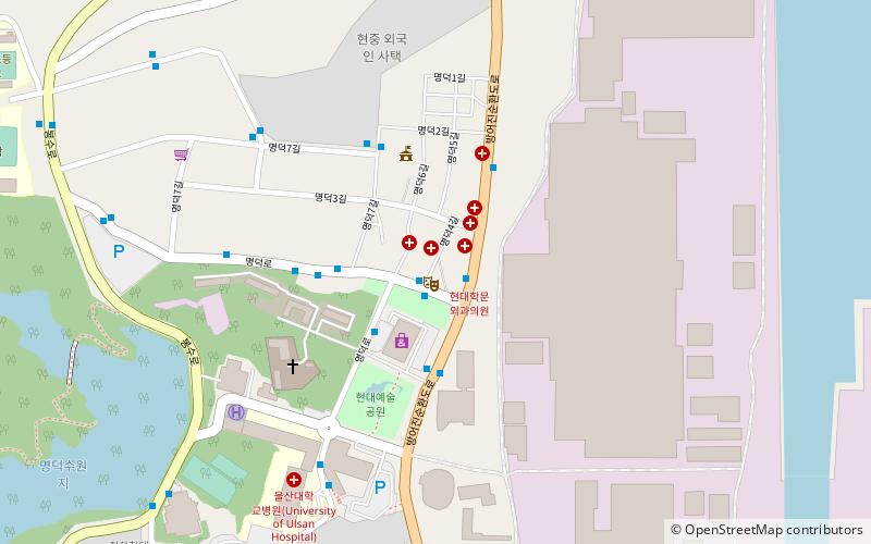 hyundai art park ulsan location map