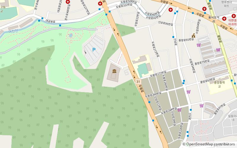 Ulsan Museum location map