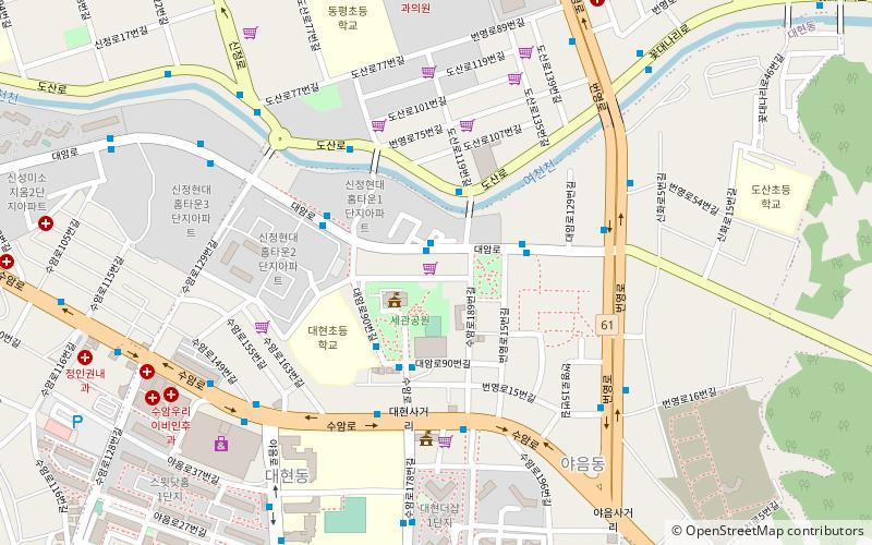 chodang folk village ulsan location map