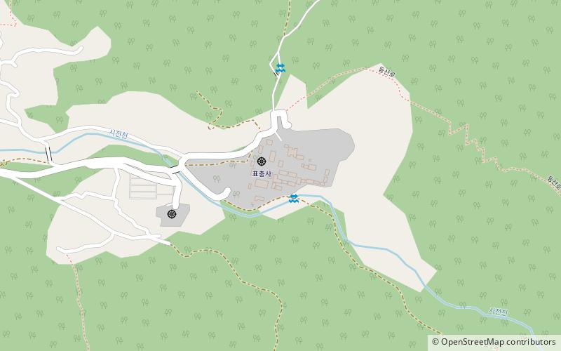 Pyochungsa location map