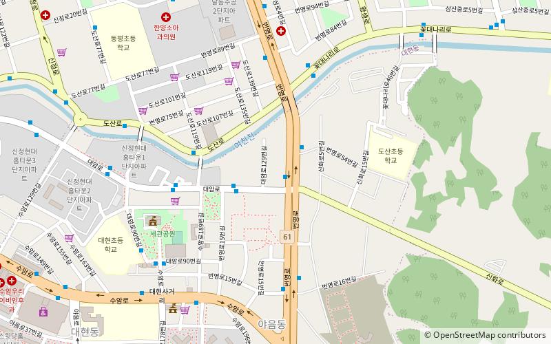 Daehyeon-dong location map