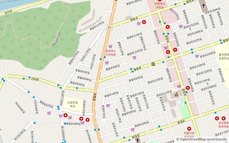 sinjeong dong ulsan location map
