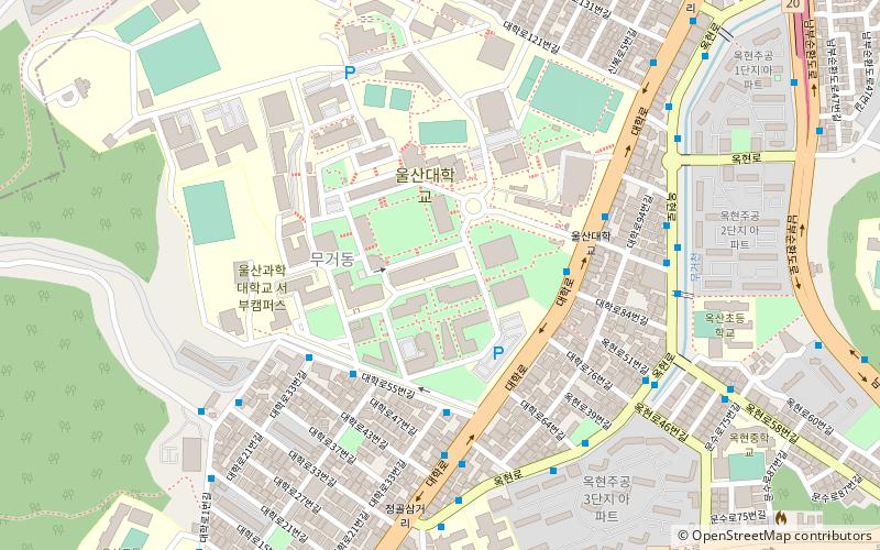 universidad ulsan location map