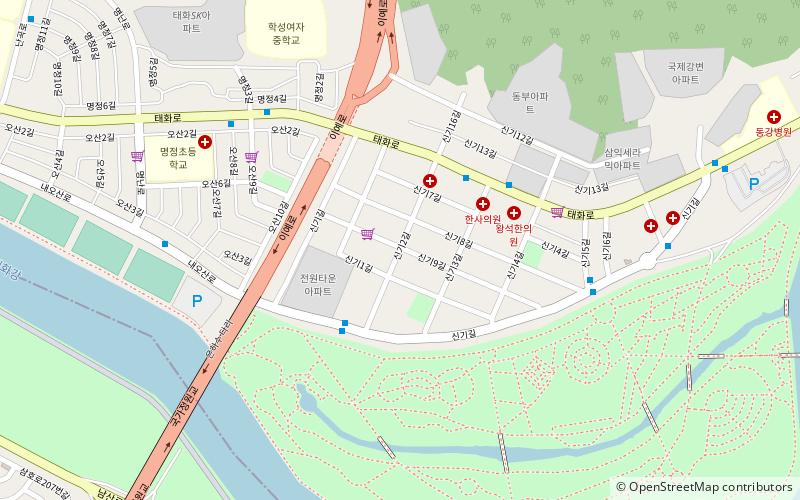 Taehwa Market location map