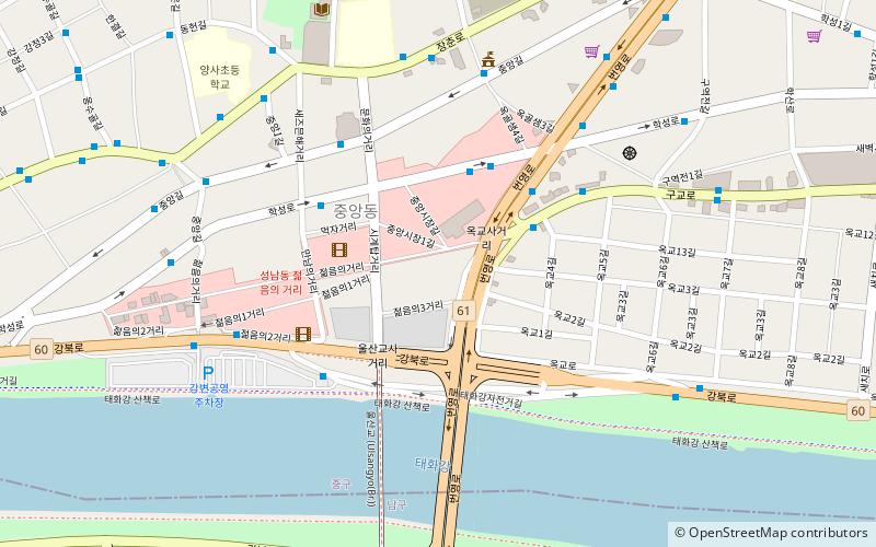 Ulsan Central Market location map