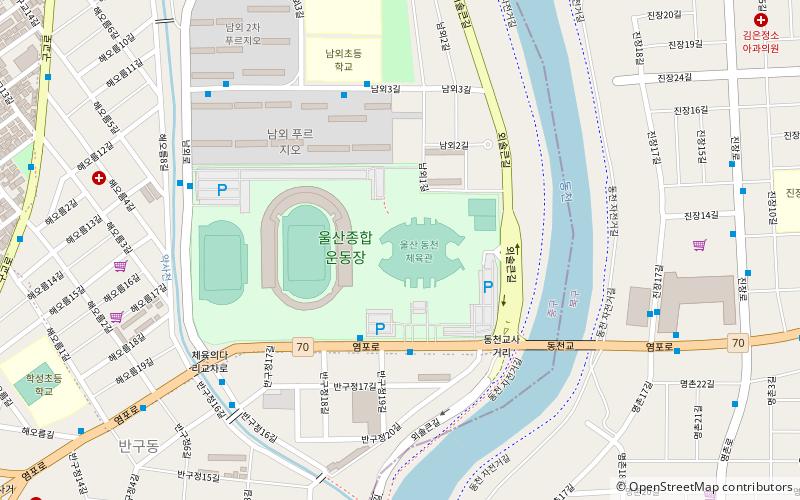 Dongchun Gymnasium location map