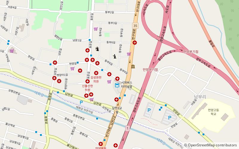 eonyang market ulsan location map