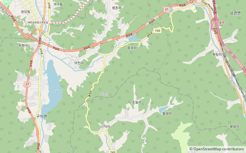 Gyeonggaksan location map