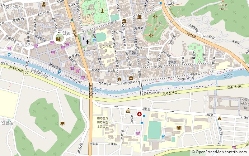 gangam calligraphy museum jeonju location map