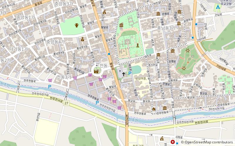 Cathédrale Jeondong location map