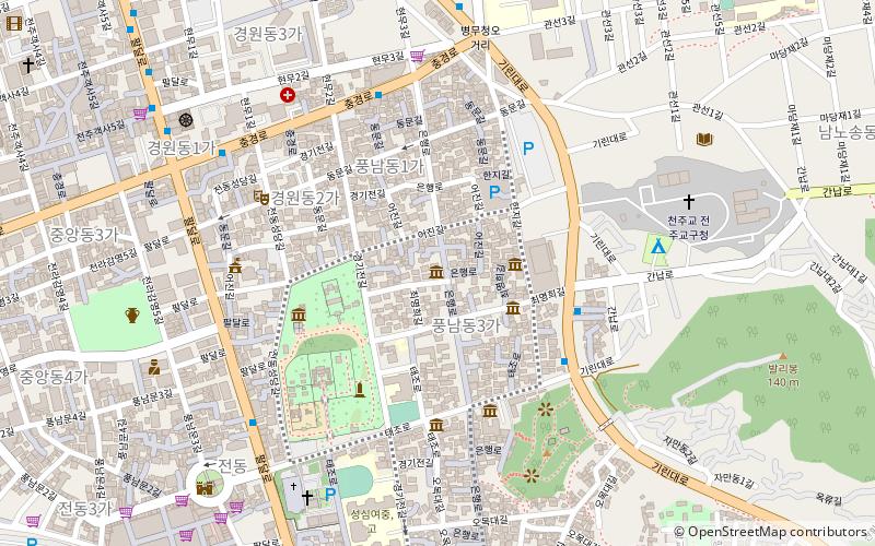 donghakhyeongmyeong memorial hall jeonju location map