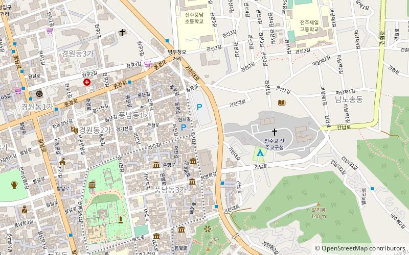 jeonju traditional wine museum location map