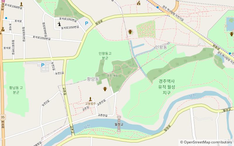 gyerim forest gyeongju location map