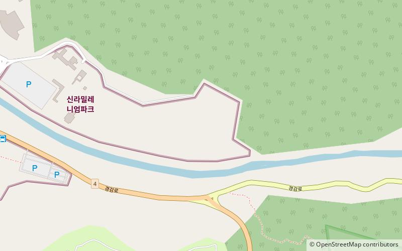 sinla millenieom pakeu location map