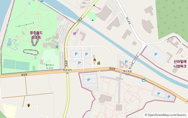 bodeok dong gyeongju location map