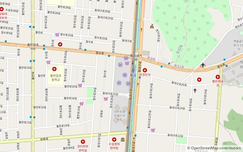 Suseong SK Leader's View location map