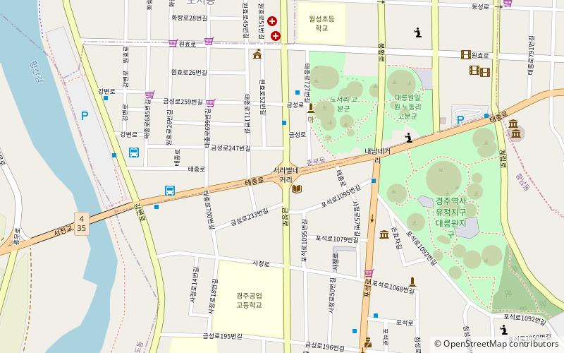 seorabeol cultural center gyeongju location map