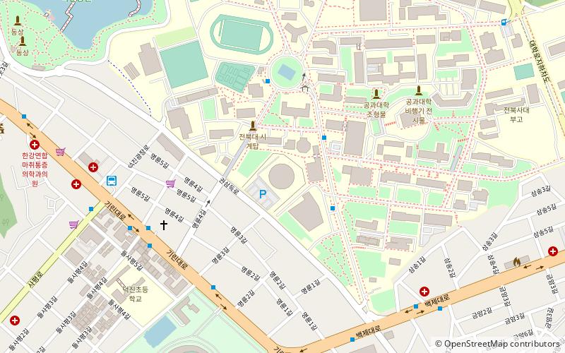 jeonju gymnasium location map