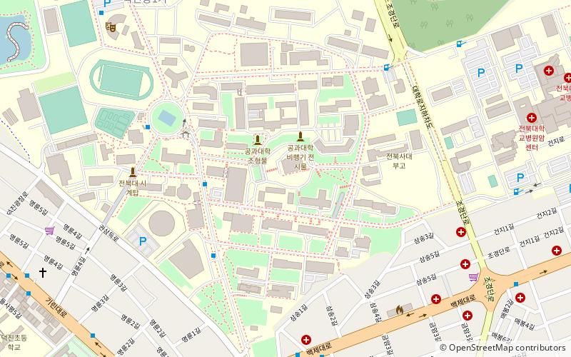 Universidad Nacional de Chonbuk location map