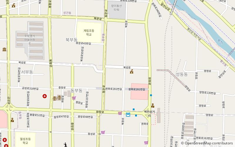 Hwango-dong location map