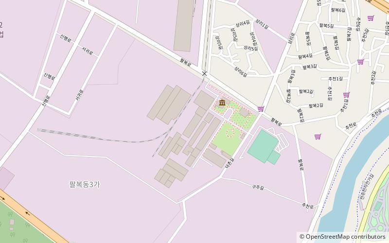 Jeonju Mill location map