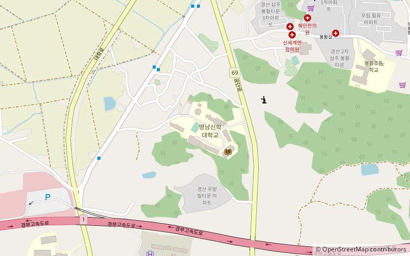 youngnam theological university and seminary location map
