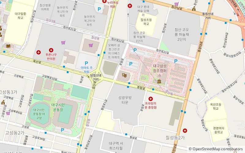 daegu opera house location map