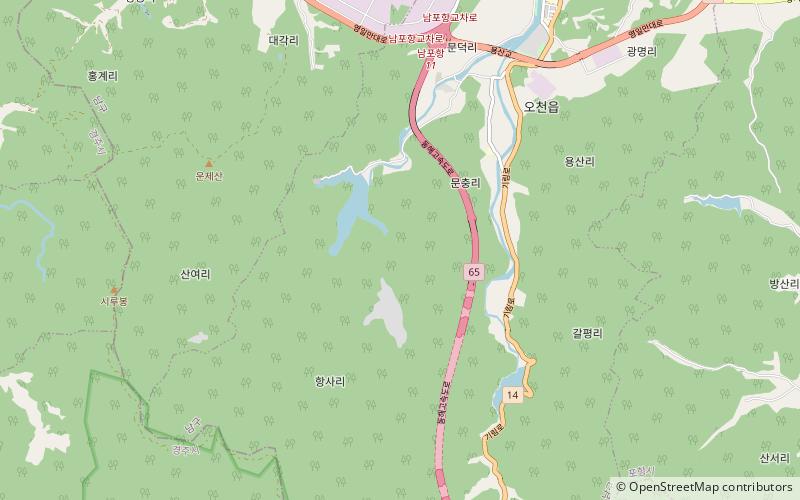 Ocheon-eup location map