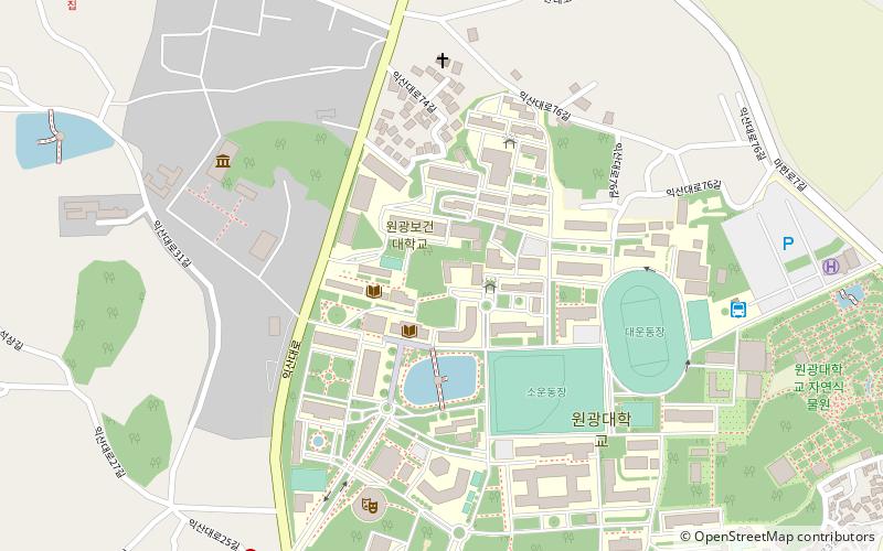 Wonkwang University location map