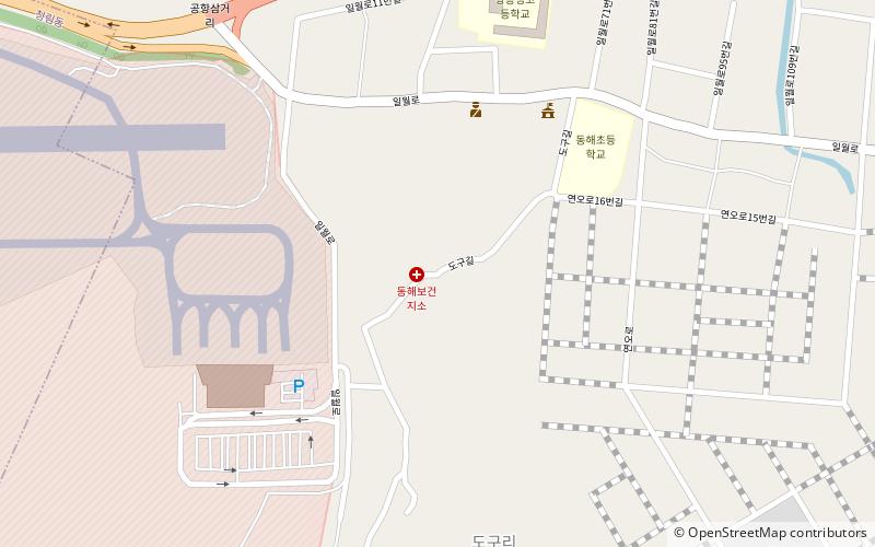 dogu beach pohang location map