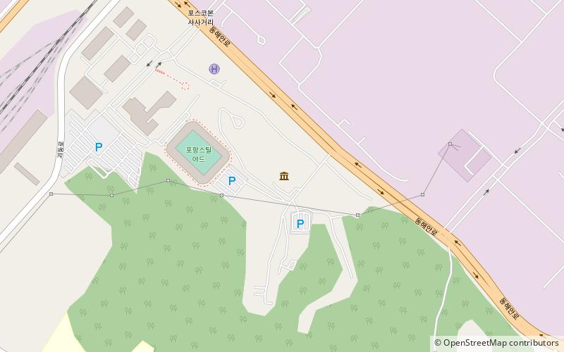 poseuko history museum pohang location map