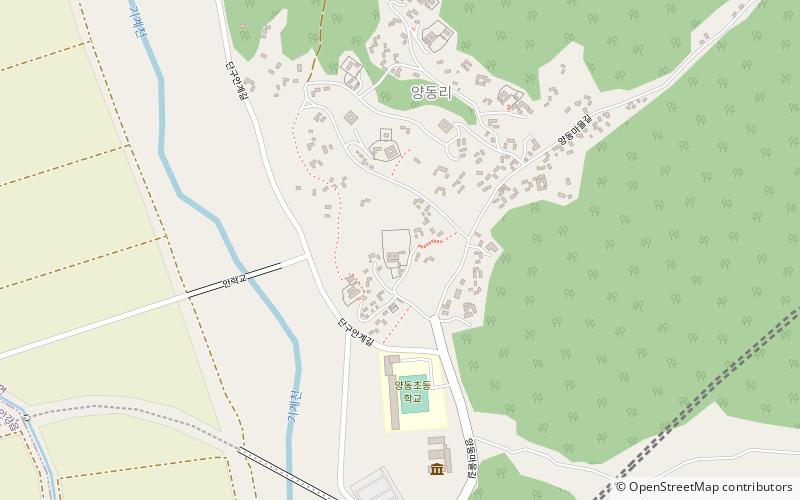 yangdong folk village gyeongju location map