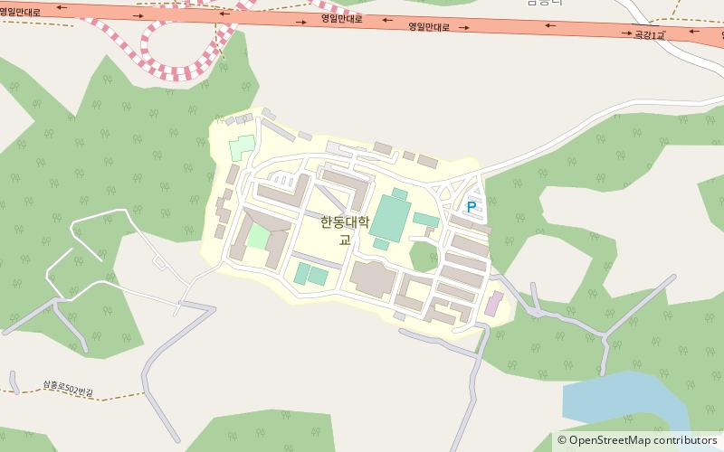 Handong Global University location map