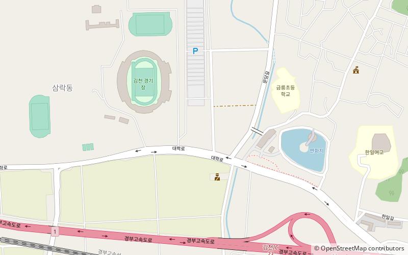 gimcheon stadion location map