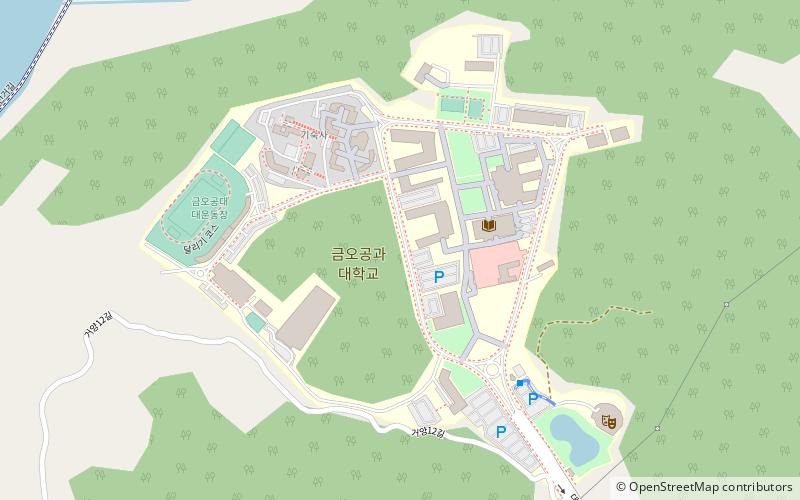 universite de sciences et technologie de kumoh gumi location map