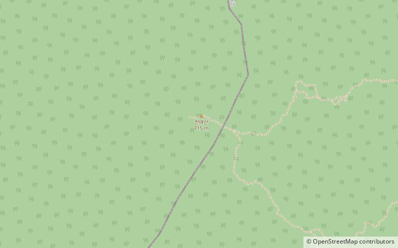 cheontaesan location map