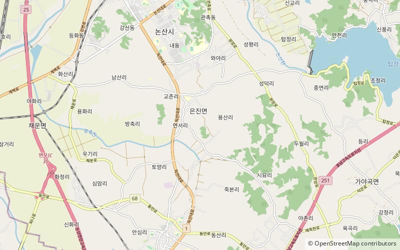 eunjin nonsan location map