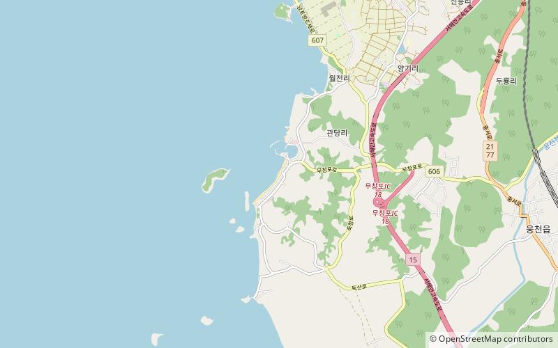 muchangpo beach location map