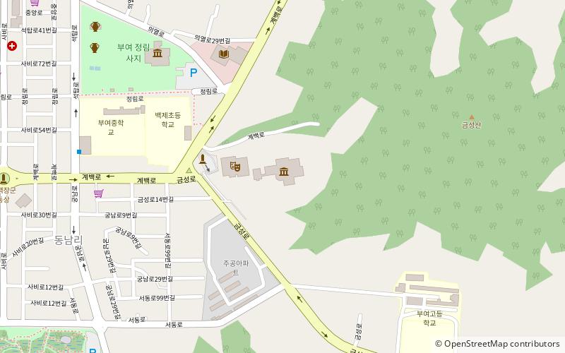 Buyeo National Museum location map