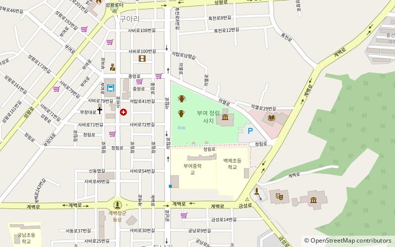 jeongnimsaji museum buyeo location map