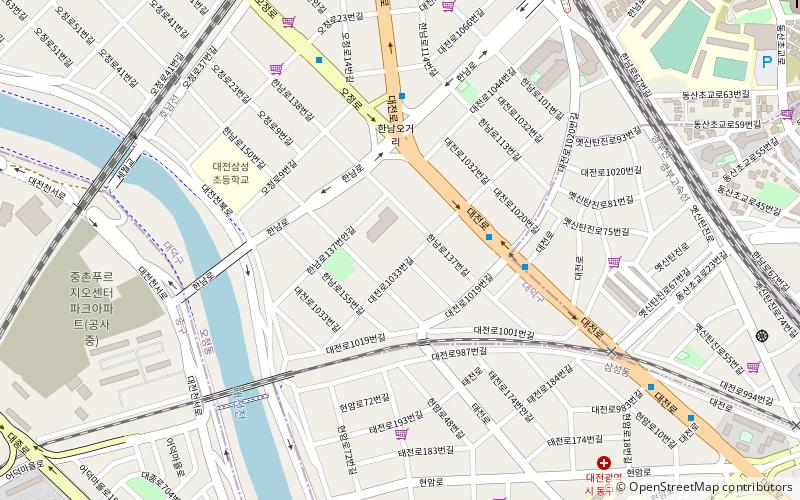 Daedeok location map