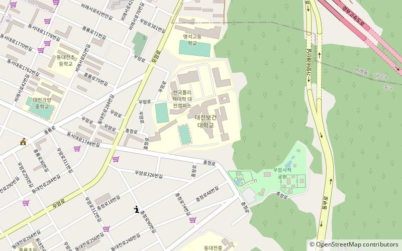 daejeon health sciences college location map