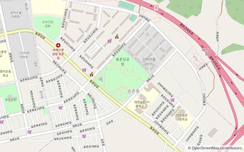 Dongchundang Park location map