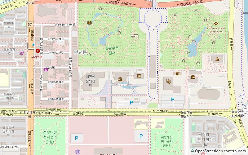 Musée d'Art de Daejeon location map