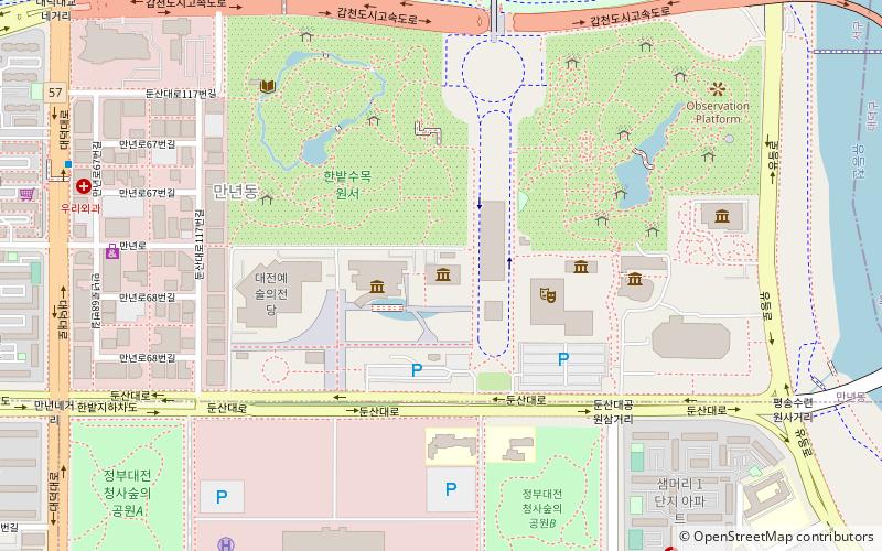 ungno lee art museum daejeon location map