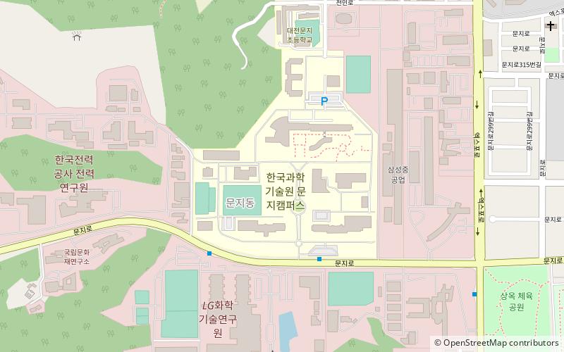 Information and Communications University location map
